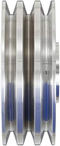 Big Block Chevy Crankshaft Pulley, 396 427 454 V-Belt - Short Water Pump, 3 Groove