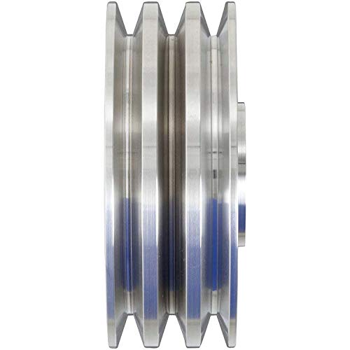 Big Block Chevy Crankshaft Pulley, 396 427 454 V-Belt - Short Water Pump, 3 Groove #TOP1