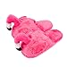 Women and Girls Flamingo Indoor Slippers Cute Animal Slippers Warm Memory Foam Cotton Home Slippers Soft Cozy Home Shoes Cute Fluffy Slippers Hot Pink