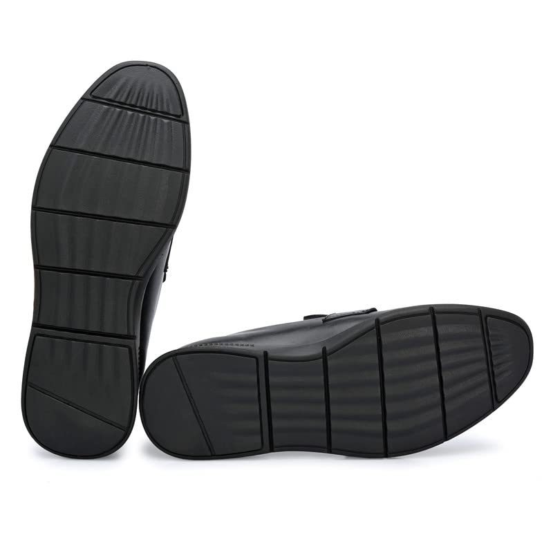 Image of Legwork Men's Leather Loafer Shoes for Men and Boys
