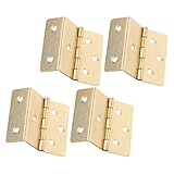 Polyvalentes : utilisables sur portes, armoires, meubles, boîtes à bijoux anciennes, coffres en bois et penderies, offrant une polyvalence ; charnières de porte, petites charnières de porte