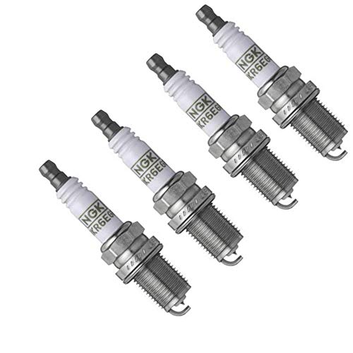 NGK G-Power BKR6EGP Lot de 4 bougies d'allumage platine pour Volkswagen Golf GTI 1.8T 2002-2006 1,8 L/1781 cc