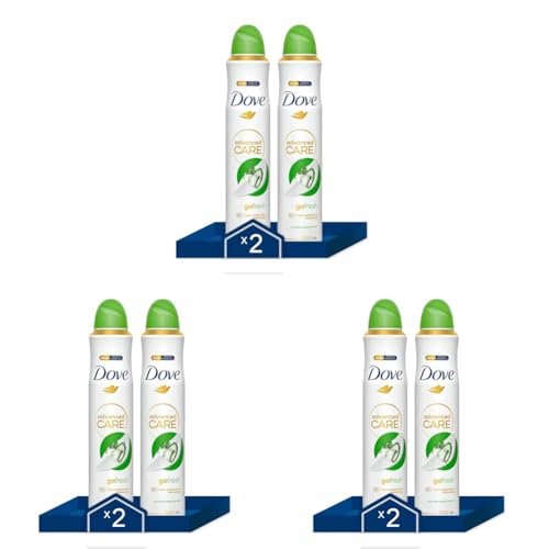 Dove Advanced Care Aerosol Pepino 72h Pack Ahorro 200 ML x2 (Paquete de 3)