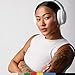 Skullcandy Crusher Evo Wireless Bluetooth Headphones with Extra USB-C Charging Cable, Multi-Sensory Bass, Noise Isolating Over-Ear Fit, 40 Hours Battery, Microphone for iPhone Android - Bone