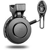 ★ [Instalación y liberación rápida]: fácil de instalar y fijado por correa retráctil. No se requieren herramientas. Puede instalarlo o desinstalarlo en el manillar de la bicicleta en 20 segundos. Ip65 resistente al agua, a prueba de polvo y a prueba de caídas. Satisfaga plenamente sus necesidades de conducción al aire libre.