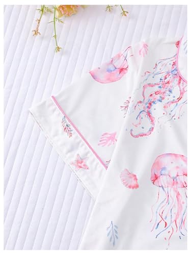 Women's 2 Piece Pajama Set Animal Print Button Down Shirts and Shorts Lounge Set4