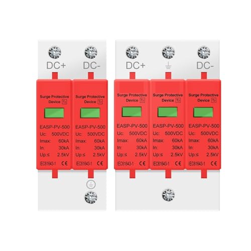 Dispositif de protection contre les surtensions DC 500V paratonnerre basse tension 3P
