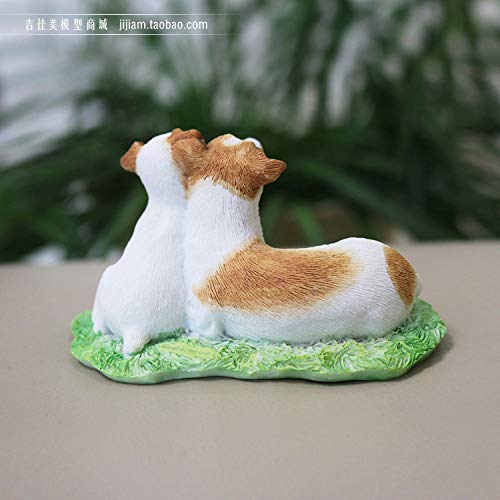 Simulation chien décoration intérieure de voiture mignon chiot Koliyn