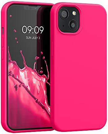 kwmobile Case Compatible with Apple iPhone 13 Case - TPU Silicone Phone Cover with Soft Finish - White