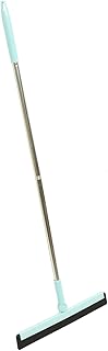 BESTYASH Limpiador De Piso Mango Ergonómico y Cabezal De Raspado Escobilla para Baño y Cocina para Azulejos y Superficies De Ducha Herramienta De Limpieza Práctica y Duradera Color Azul
