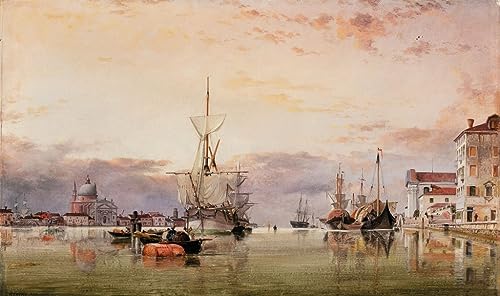 Tableaux Graffiti Art Mural Venise poster impression 60x90cm