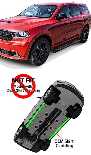 Estribos laterales acero inoxidable para Dodge Durango miniatura 2