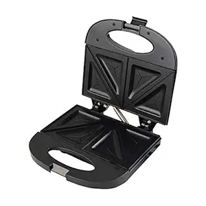 BALTRA Serve Sandwich Maker with 4 Slice pocket panel 750 Watt (Black) BSM-218, Standard