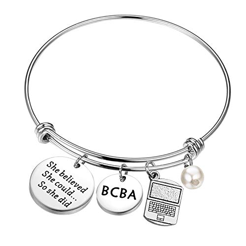 BLEOUK BCBA Therapist Graduation Gift - Board Certified Behavior Analysis Specialist Gift