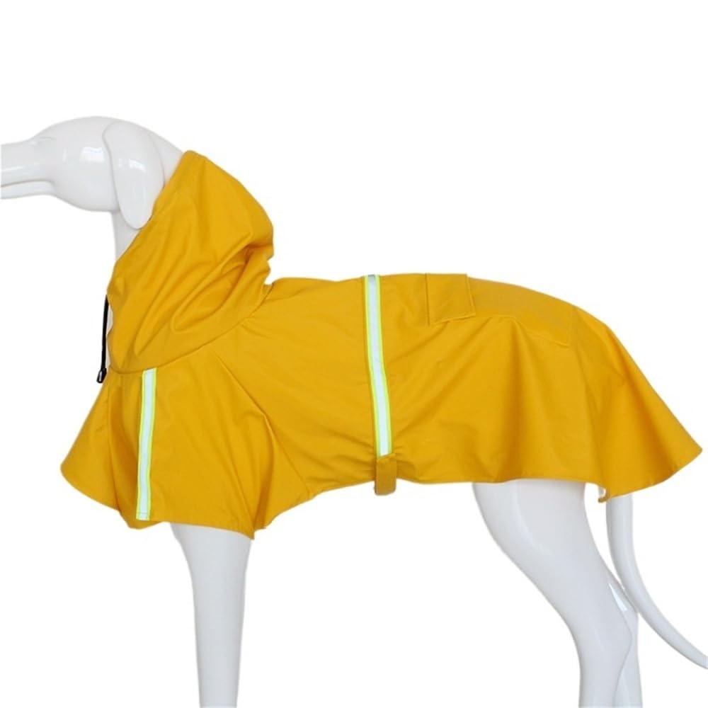 Cape Corgi et grand chien style chiot imperméable jaune taille 5XL
