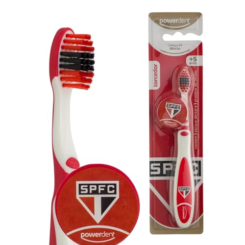 AMOTAOS Escova Dental Torcedor São Paulo Kids Power Dent