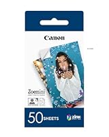 Canon Zink™ Fotopapier – Selbstklebendes 5 x 7,6 cm (2x3\) Fotopapier (50 Blatt) – Drucken Sie Handy-Fotos für personalisierte Aufkleber