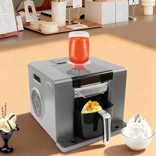 Máquina de Hielo Rallado Comercial 280W con 18 Moldes y Panel Táctil miniatura 2
