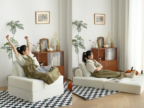 Mejores precios y opiniones de Sofa cama blanco los más solicitados. 6 Imagen adicional