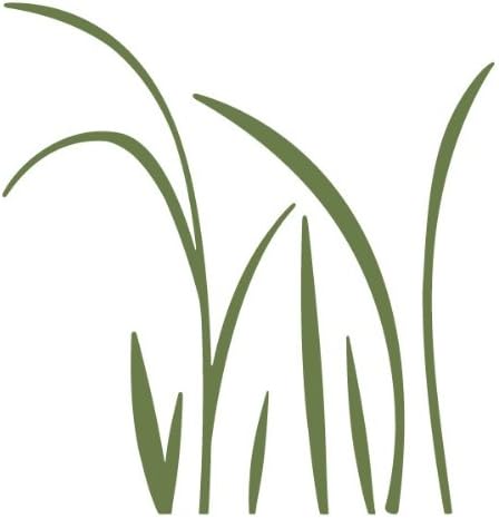 Grass Stencil for Painting Grass on Walls and Furniture in a Nature Themed Kids Room or Classroom