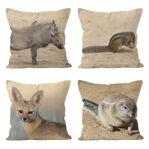 Housse de coussin extensible imperméable en lin CEVAN pour matelas à langer outdoor 50x50 - 2