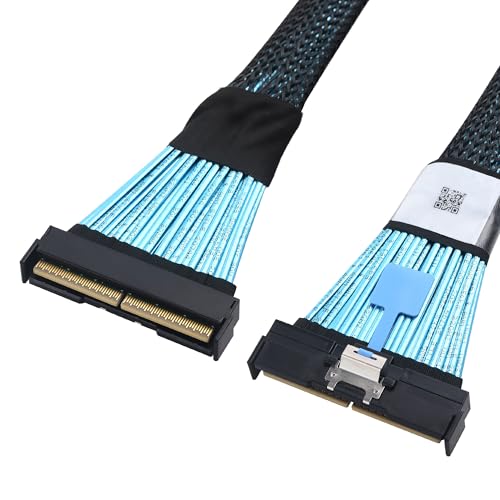 Câble MCIO x24 148 broches compatible PCIe Gen5 pour transfert SFF-TA-1016