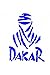 Dakar Rally - Adesivo Prespaziato - Colore Blu - 10cm