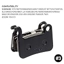 Bicycle Disc Break Pads Resin MTB Brake Pad Disc Metelic 4pair gallery image