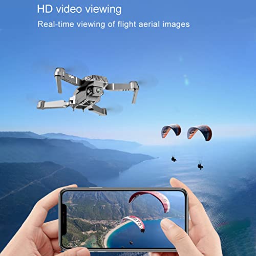E88 Pro Drone 4K Com Câmera de Alta Definição Wifi Fpv Dobrável Drone 2.4G 6 Eixos Rc Quadcopter Alt