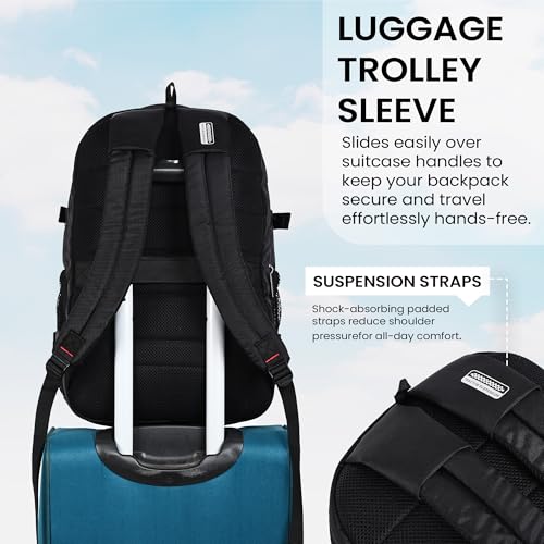 Image of HOT SHOT PHANTOM-X,Detachable Key Ring,Trolley sleeve,Suspension straps,laptop backpack for men|office bag for men|college bag |laptop bag,32 L for men & women