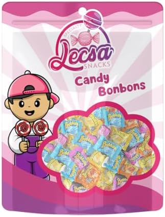Bubbaloo Chewing Gum - 100g (approximately 20 Pieces) - Assorted Flavours (Bubbaloo Gum) - Imported from Brazil and Mexico by Lecsa Specialty Snacks