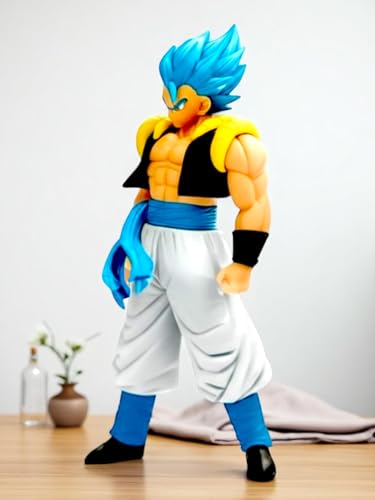 Image of Dragon Ball Super Gogeta Blue Action Figure | 18 cm Super Saiyan Blue Gogeta PVC Anime Collectible Model Toy Figurine for Home Decor