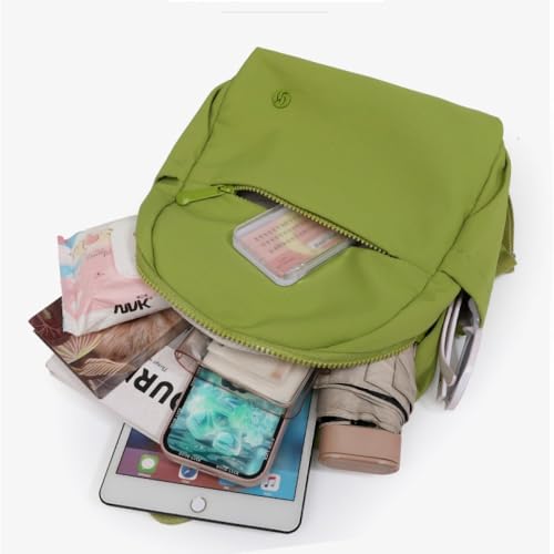 Mini sac à dos pour femmes en nylon léger chic et décontracté - 6