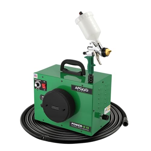 Apollo Sprayers HVLP Power-5 VS Automotive Electric Paint Spray System for Automotive and Custom Paint Finishes