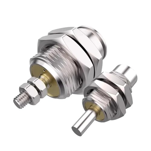 Minicilindro neumático serie 15 con vástago roscado y carrera de 15mm 5