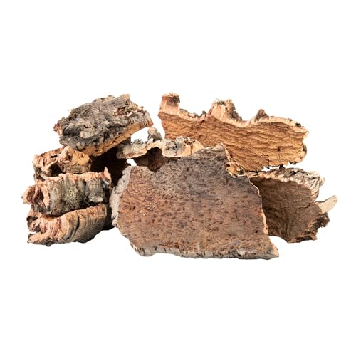 Caja de corteza de corcho 100% natural, fabricada en Italia para belén de bricolaje (1 kg)