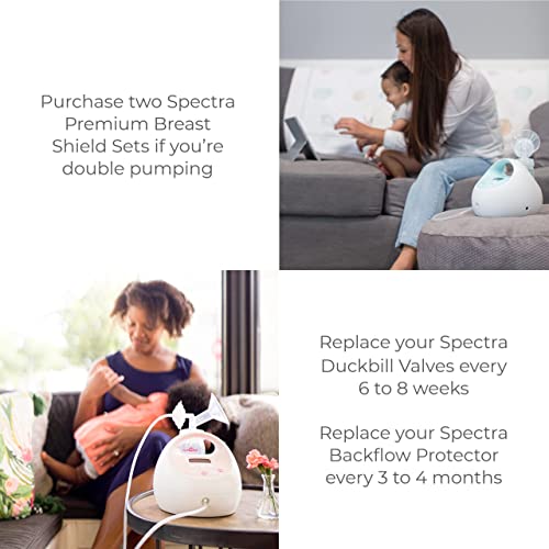 Spectra - Premium Breast Milk Pump Accessory Kit With Baby Bottles - Medium 24Mm #TOP5