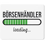 JUNIWORDS Mauspad Mousepad, Börsenhändler Loading (6190232)