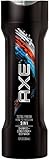 Axe Total Fresh 3-in-1 Shampoo + Conditioner + Bodywash, 12 Ounce (Pack of 4)