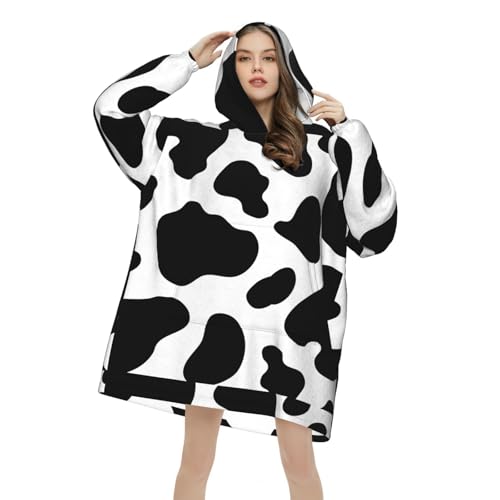 Sweat à capuche couverture léopard pour vos soirées cocooning - 4