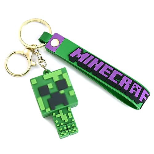 Llaveros Anime para Gamers - Figuras Coleccionables para Mochilas, Decoración de Fiestas y Regalos para Niños/Niñas (Juguetes Gamer, Decoración Escolar) - Ideal para Fans del Anime y Videojuegos