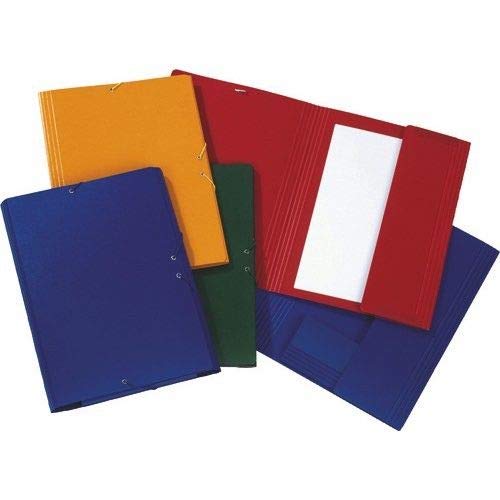 Fabrisa 314684 - Carpeta gofrada, 1 solapa, A4, color azul
