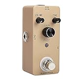 RiToEasysports Gitarreneffektpedal, Multifunktionale Fuzz-Stil-Metalleffektpedalverzerrung für Rockmusiker