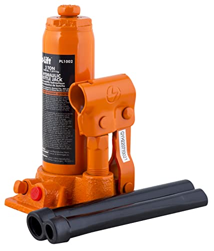 Image of Pro-Lift 2 Ton Hydraulic Bottle Jack - Portable Car Jack 4000 Lbs Capacity with Pump Handle for Car Sedans SUV