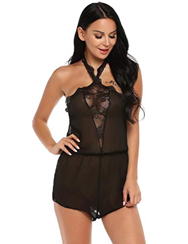 Lingerie sexy femme et nuisette en dentelle pour la nuit
