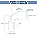 X AUTOHAUX 1 Pcs 19mm/0.75