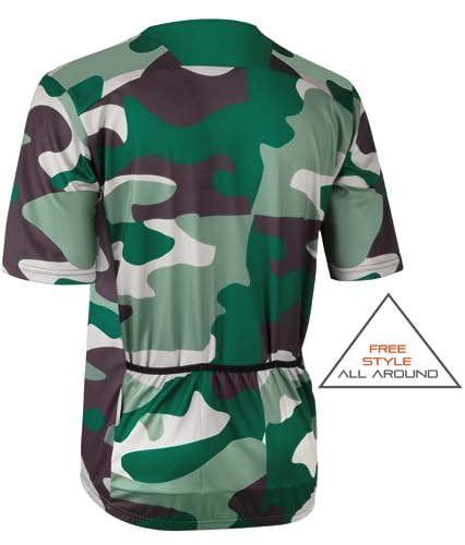 Maillot de cyclisme ample homme CEROTIPOLAR évite la transpiration
