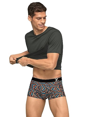 Image of XYXX Anti-Bacterial, Odour-Free Cotton Stripes Parallax Trunks for Men