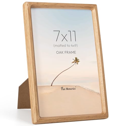 Fun Memories 7x11C` ʐ^t[ čBI[NEbhtHgt[ HDKXt ̊ۂ݂̂p 7 x 11 ؐt[ }bgdグ 4x9C`̎ʐ^A7x11C`̃t[A܂͕ǃfBXvC