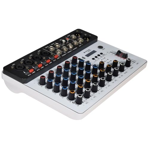 Table de mixage Citronic Q-PAD-8 multi-effets avec interface USB-C audio
